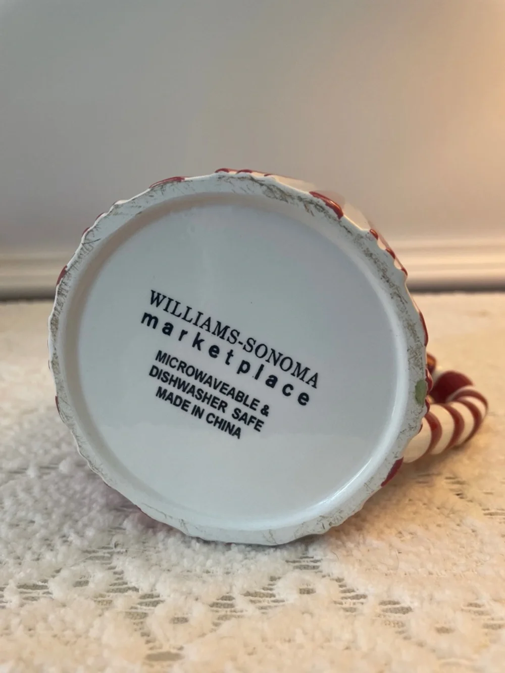 Williams Sonoma festive ceramic
